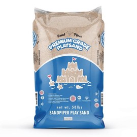 SandPiper 50 Pound Premium Grade Multi-Use Play Sand with Chemical Free Formula - Quantity: 1 Pack