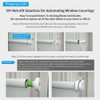 Rollerhouse 1.25" (32mm) Battery Powered Electric Shade Motor, Blinds Tubular