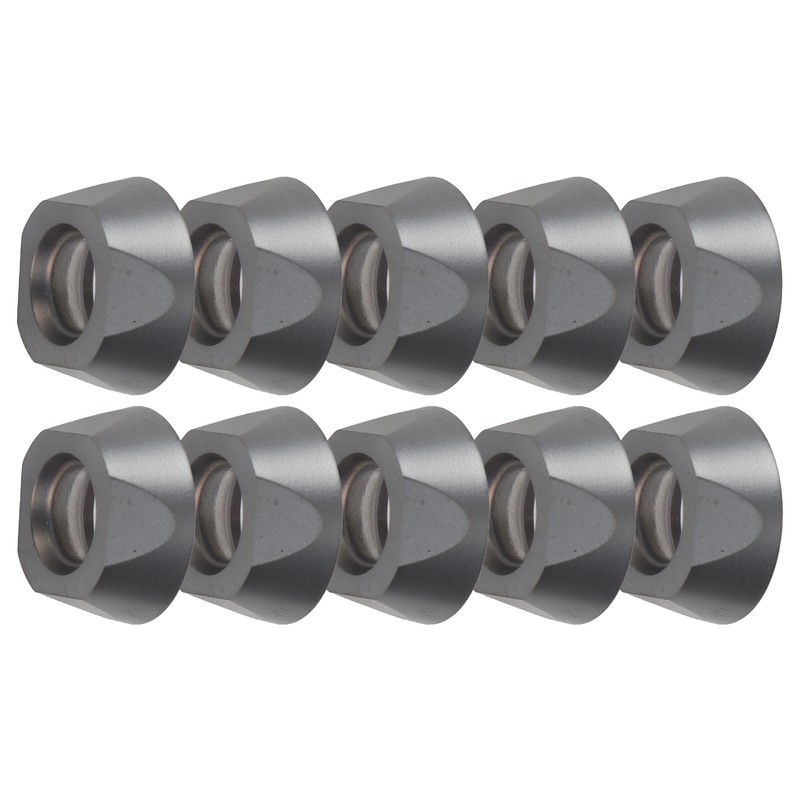 10Pcs Turning Insert Carbide Round Blade Lathe Cutter Milling CNC