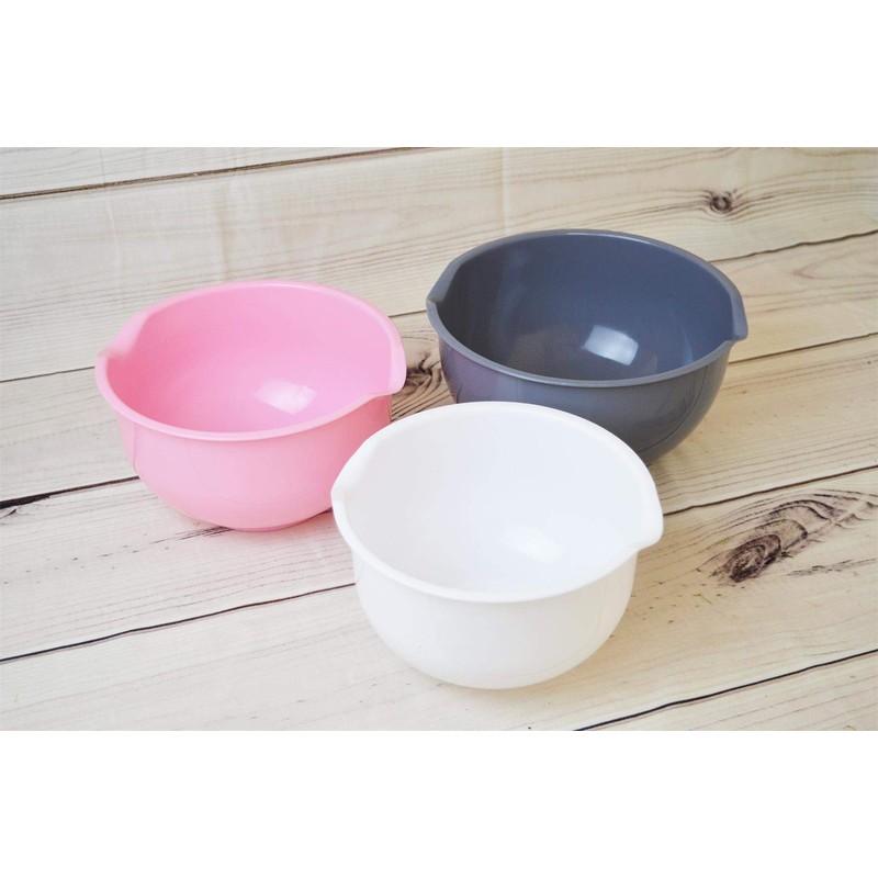 3 Piece Mixing Bowl Set Non-Slip Baking Cooking Food Preparation