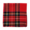 Tartan Pocket Square Handkerchief 26cm x 26cm (Royal Stewart)