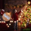 LIHAO Gutter Hooks 100 PCS Christmas Lights Hooks S-Shaped Gutter