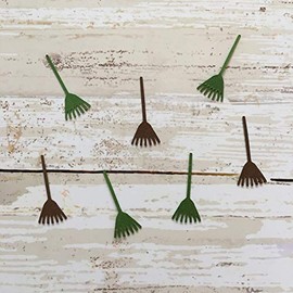 Rake Confetti, Flower Decorations, Garden Party Supplies, Gardening Theme, Spring Cut Outs, Flower Fall Party Supplies, Table Scatter, Rake Out