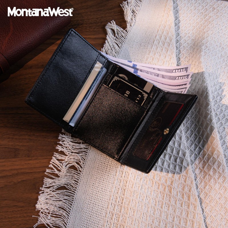 Montana West Wallet Womens Trifold Wallet Small RFID Wallet Slim