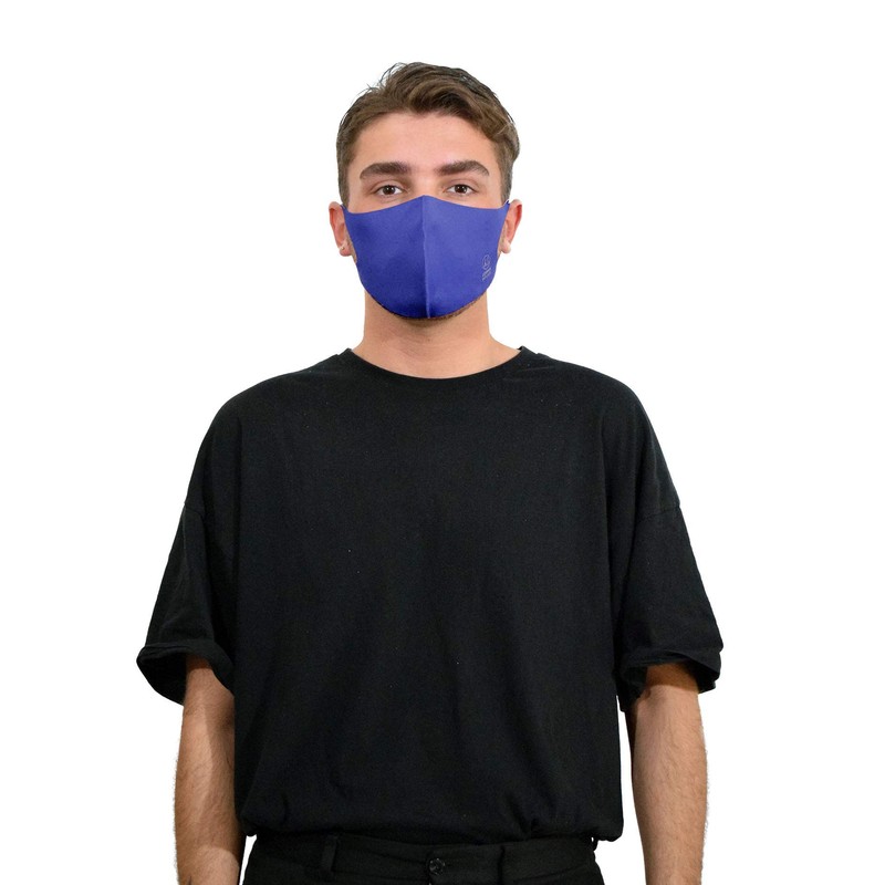 Basic Sense Copper Infused Washable Reusable plain Face Coverings Masks