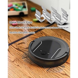 JUFZQO Metal Mount Clips Fit for Shark IQ and AI AV2501S Robot Vacuum, Also Replace Some Other Modles Side Brush, Robot Vacuum Side Brush Mount Clips, 3 Pack