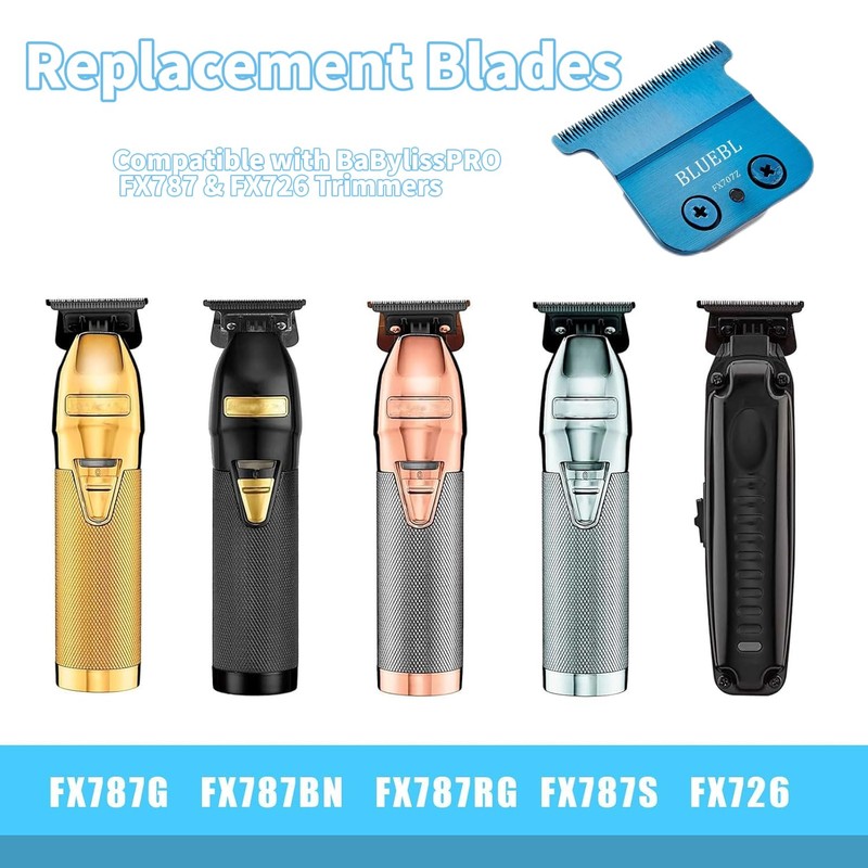 FX707Z Replacement Blades compatible with BaByliss PRO PRO FX787 &