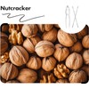 ULTECHNOVO Cascanueces y Uso Fácil Multifuncional de Acero Inoxidable Diseño
