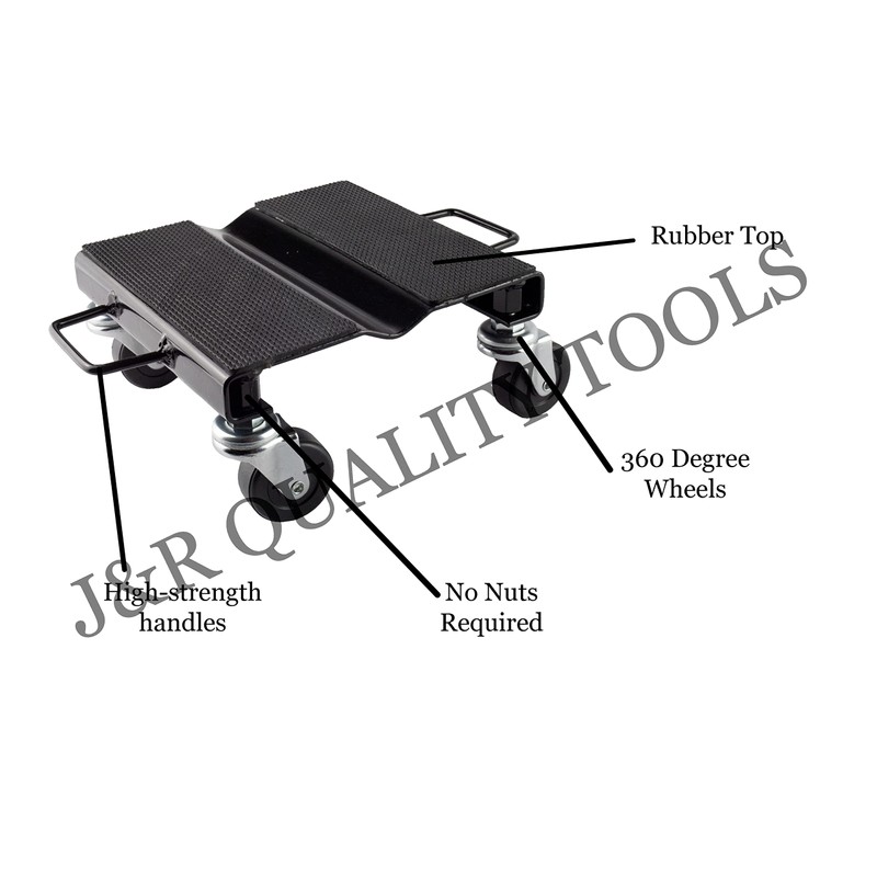 VCT PRO #01131 3Pc 1500lb Capacity Heavy Duty V-Slide Anti-Slip