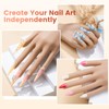 Wilfniee Practice Hand for Acrylic Nails Kit: Fake Silicone Hands