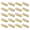 SG Store Pack of 20 M4 Brass Dowels Wall Anchor