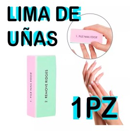 Universo en Linea Herramientas Uñas De Limas Pedicura Arte Manicura Cubo 1pz