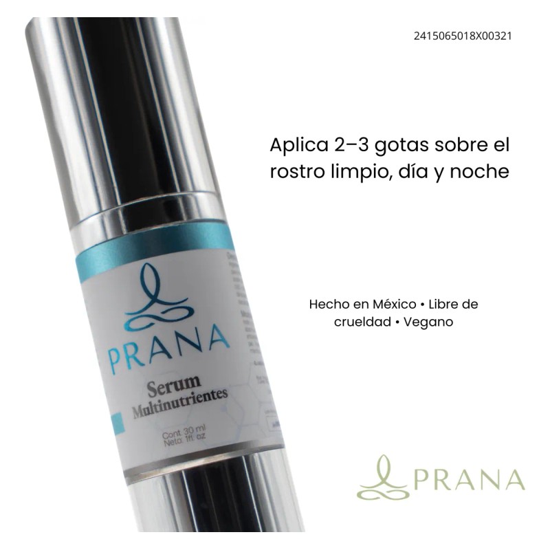Prana Sérum Facial Mandarina 30ml Hidratante