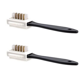 SULIUDAJI Set of 2 Suede Brushes for Shoes, Shoe Brush, Suede Brush for Cleaning and Care of Suede Boots, Nubuck and Suede