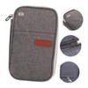 Healvian Multifunctional Waterproof Passport Holder RFID Blocking Travel Document Organizer