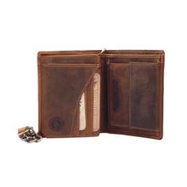 Greenburry Vintage RFID Leather Wallet 10 cm, brown, Vintage