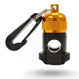 Scuba Choice Scuba Diving Magnetic Regulator Octopus Hose Holder Clip, Gold