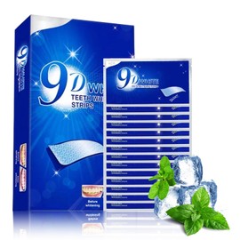 TINGTING 28 Stück Whitening Strips, Teeth Whitening Strips Zahnbleaching Bleaching Zähne Streifen mit Aufhellen Ergebnisse Teeth Whitening Stripes für Effektiv Removes Deep Stains Schnell