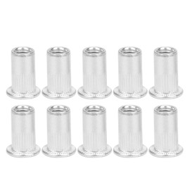 Pack of 100 Blind Rivets Aluminium M5 Nut Inserts M5 Blind Nutserts Threaded Nuts