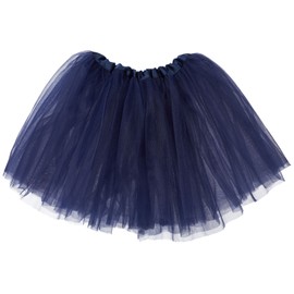 My Lello Navy Little Girls Tutu 3-Layer Ballerina (10 mo - 3T)
