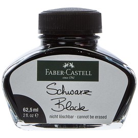 Faber-Castell Fountain Pen Ink Black Bottle 62.5 ml