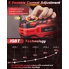 Sakertool Portable Welding Machine Electric: IGBT Handheld Welder with 5