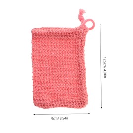 Ipetboom 5pcs Gentle Cleanser Soap Body Scrubber for Men Exfoliating Soap Bar Multi-function Pouches for Shower