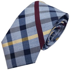Thomas Bailey Silk Tie - Provence Blue 7.5cm