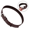 LIFKOME Concealed Money Belt Men's Travel Security Belt with Pu