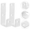 COHEALI Ladder Hooks, 7-Shape, 4-Piece Set, Metal, Rust-Proof, Compact Design,