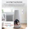 4-Pack WiFi Temperature Humidity Sensor: Wireless Temperature Humidity Monitor with
