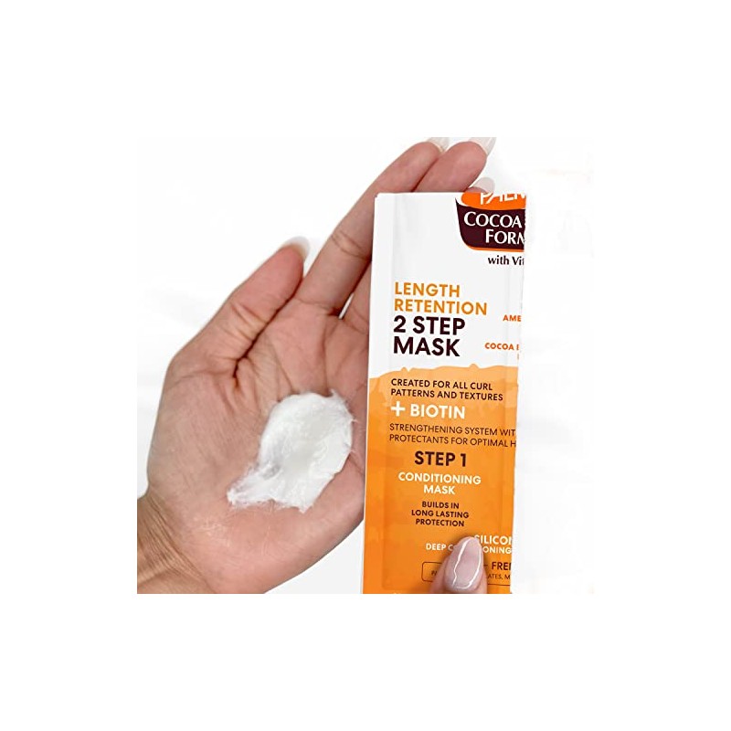 Palmer's Cocoa Butter Formula Biotina Longitud Retención 2-Step Hair Mask