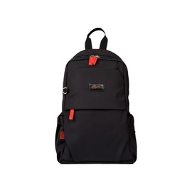 Spirit Redcliffe Eco Friendly Waterproof Sling Bag - Lightweight Rucksack with Multiple Pockets and Adjustable Strap - Travel and Holiday Backpack Medium Sized (Black)