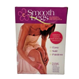 Smooth Legs All Natura Painless Hair Removal and Exfoliator w/ Travel Case E-20