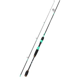 One Bass Fishing Rods, IM6 Graphite Spinning Rod & Casting Rod, 2 Pc Sensitive Rod with Stainless Steel Guides, Comfortable EVA Handles - Spinning - 6'0"