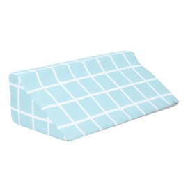 Wedge Pillow for Bed Sores, Body Positioning and Support, Removable Washable Fabric, Multipurpose, R Shaped Design, Lightweight and Portable, Suitable for Home Use or