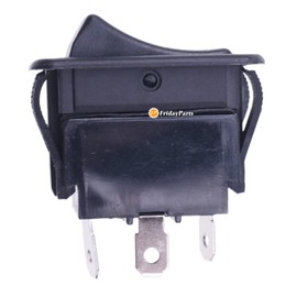 FridayParts Rocker Switch 133715A1 Compatible for CASE 570LXT 570MXT 586H 588H 580L 580SM 580SL 750K 590SL 590L 585G 586G 588G 590SM 650K 580M 850K
