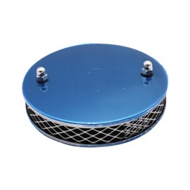 1 PC Pancake Type Chrome Air Filter Compatible with SU HS4 1 1/4" Inch Carburettor HS4/HIF4 CARBS
