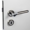 Door Fitting Stainless Steel / Chrome Polished for Room Doors