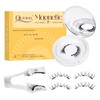 QUEWEL No Glue Needed Eyelashes Magnetic, False Eyelashes Natural Look,