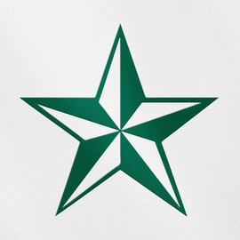 Transparent Decal Stickers Of Nautical Star (Green) Premium Waterproof Vinyl Decal Stickers For Laptop Phone Accessory Helmet Car Window Mug Tuber Cup Door Wall Decoration USCSKUS0a7316GR090622