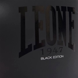 LEONE 1947, Black Edition Boxing Gloves, Unisex Adult, Black, 12 oz, GN059