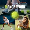 MRYCZ FYRHD 40 Pack Tennis Balls, Advanced Training Tennis Balls,