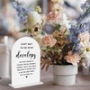 Acrylic Wedding Signs, Bridal Shower Decorations, Modern Arched Round Top