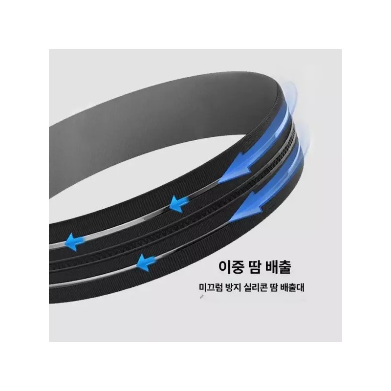 요리사 시음안대 눈 머리띠 고양이 검정 고양이 흑백 [나일론 오렌지레드]