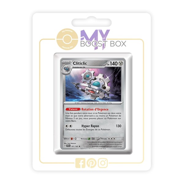 my-booster Pokémon Company SV07-FR24-MB-101, Multi-Colour