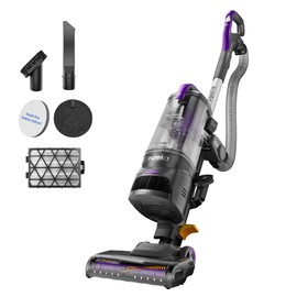 Eureka FlexReach Powerful Upright Vacuum Cleaner for Carpet and Hard Floor, Lift-Away Vacuum with Large Dust Cup, Anti-Tangle, NEU651PL, Purple