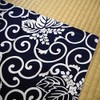 Paulownia Arabesque Furoshiki, Special Selection Main Dye, Navy Blue, Broad