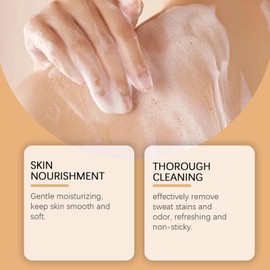 Generic Persimmon Body Wash for Body Odor Control, Natural Deodorant Bar Soap for Strong Odor Smelly Feet RemoveC Underarms, Intimate Inner Thigh, Bikini Area, Smelly Feet C Natural Deodorant Soap (1)