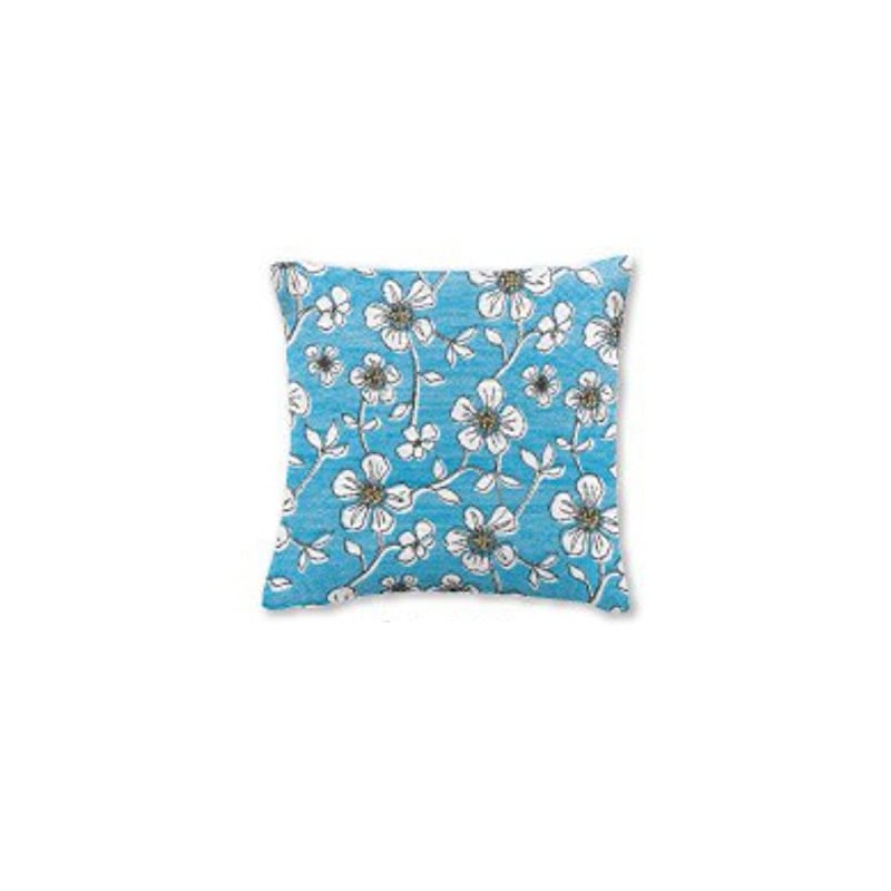 KI Japan Rockco Cushion Cover Blossom BL W17.7 x H17.7